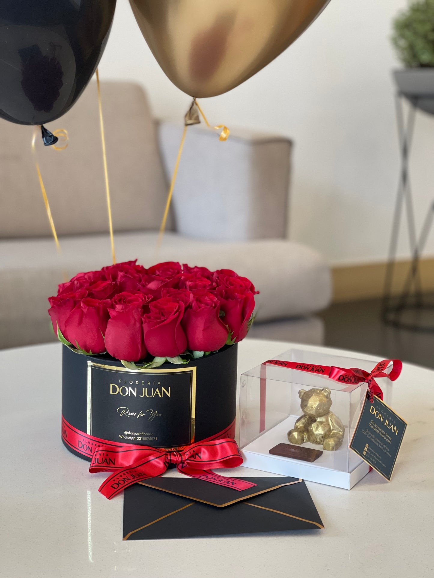 Fresh Roses Flower Box