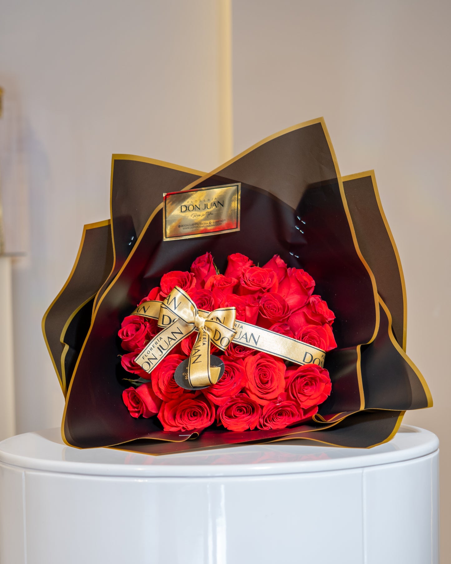 Hand Bouquet Fresh Roses Flowers
